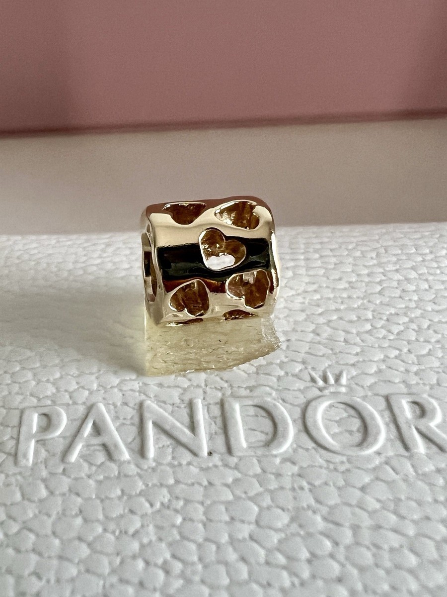 Pandora 14k Yellow Gold Tunnel of Love Charm #750299 G585 ALE