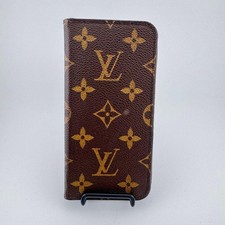 Louis Vuitton Monogram Notebook Case for iPhone X T.N. Used
