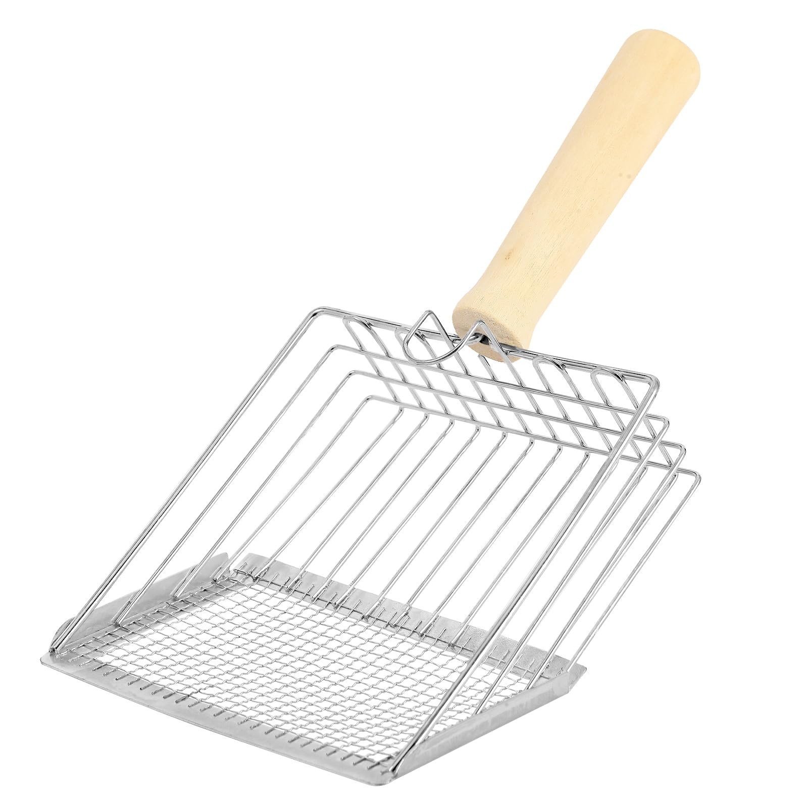 AFOLOREET Litter Scooper Metal Litter Scoop Pooper Scooper w