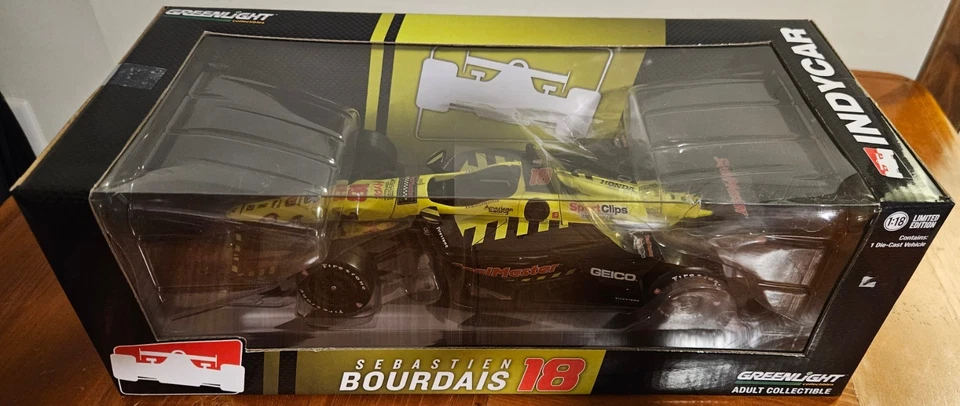 Sebastien Bourdais 2019 #18 "SealMaster" IndyCar 1:18 Diecast Dale Coyne Racing Foto 2 de 4