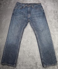 Levi's 559 Jeans Men's 34x30 Blue Medium Wash Relaxed Straight Leg Zip Fly Denim