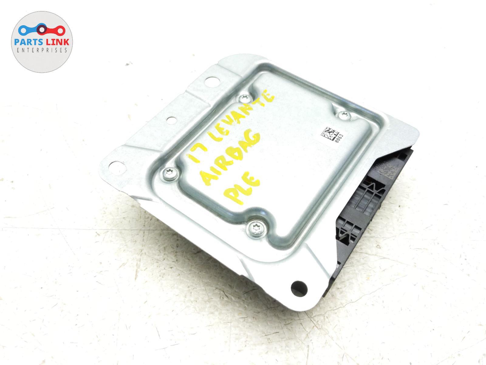 2017-2020 MASERATI LEVANTE M161 SRS RESTRAINT CRASH DATA CONTROL MODULE