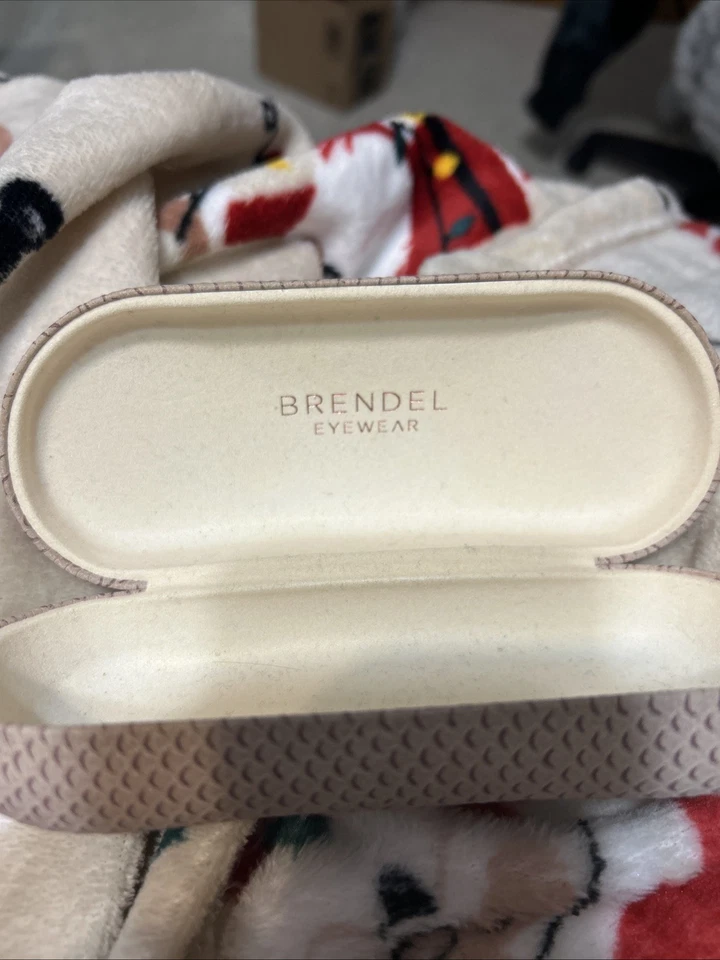 Estuche para gafas Brendel con bisagra púrpura protección para gafas portátil Foto 2 de 3