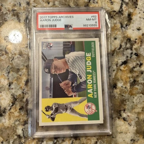 2017 Topps Archives - 1960 Aaron Judge #62 (RC) PSA 8