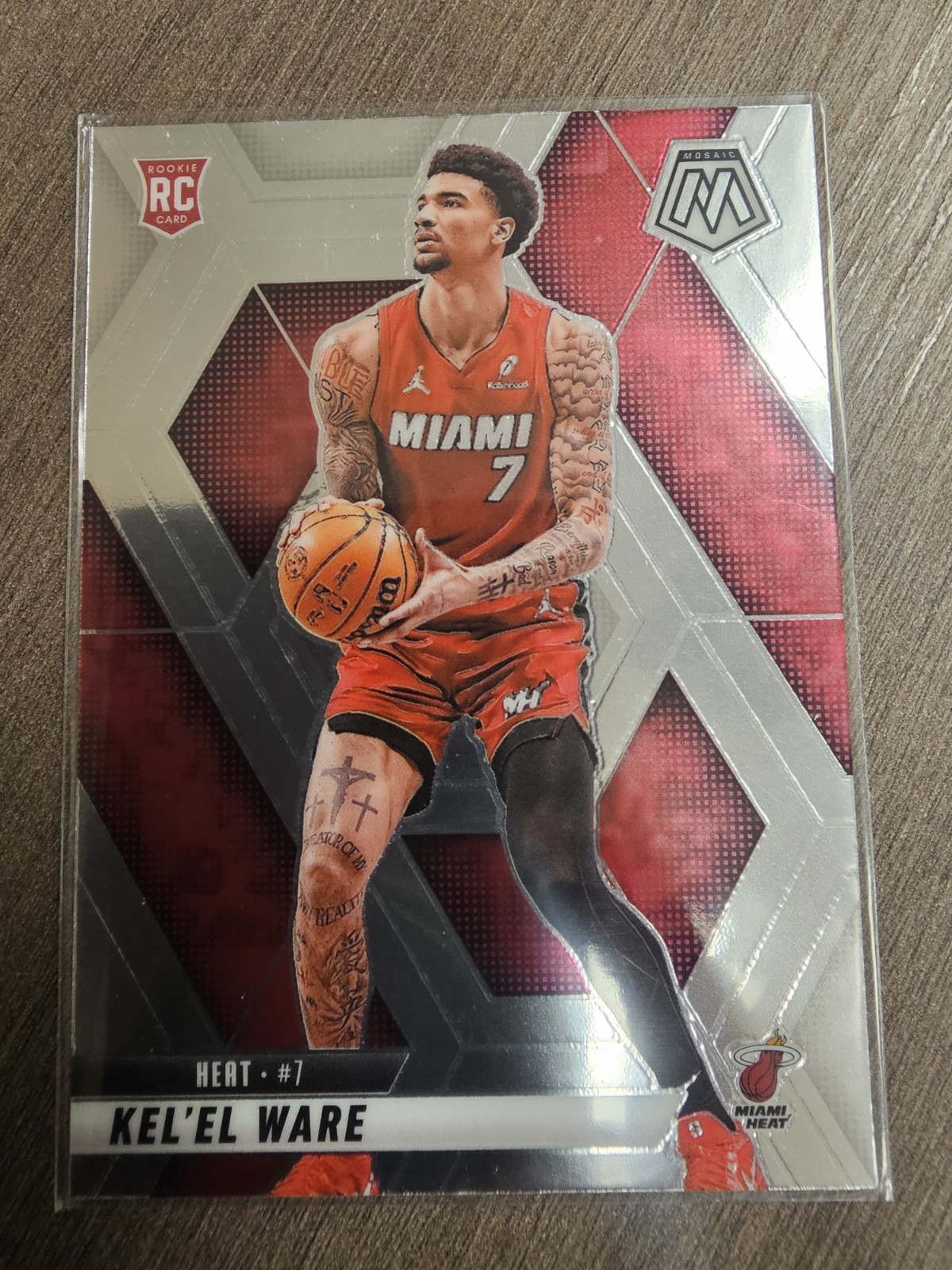 2024-25 Panini Mosaic Kel'el Ware #232 RC Rookie Silver