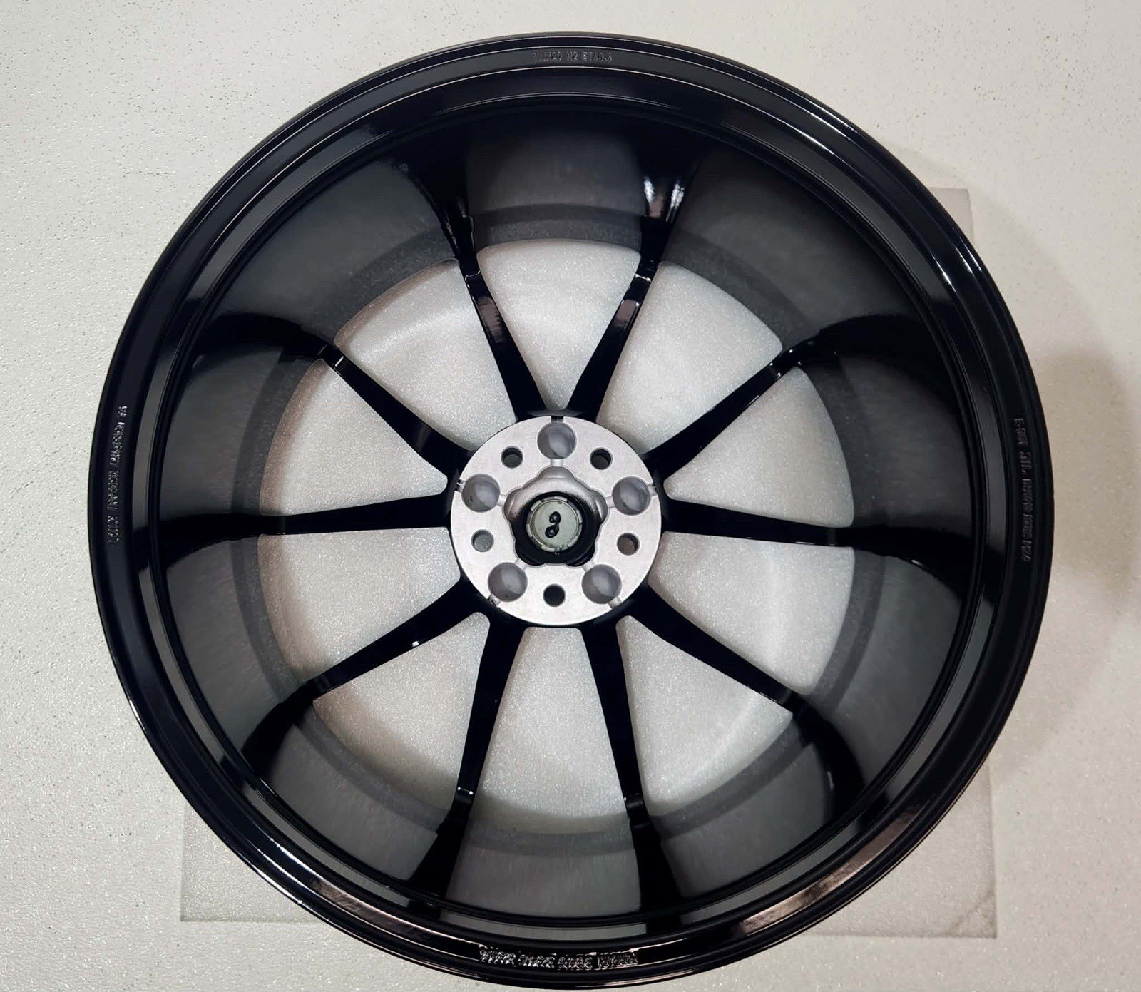 20” FERRARI 812 SUPERFAST F12 TDF SF90 RIMS WHEELS FACTORY OEM GLOSS Black  🔥🔥
