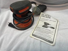 Black & Decker BDERO600 120V 2.4 Amp Brushed 5" Corded Random Orbit Sander