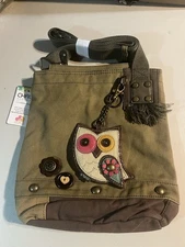 Chala Canvas Shoulder Bag: 6 Colors, 25 Keychain/Coin Purse Options- NWT