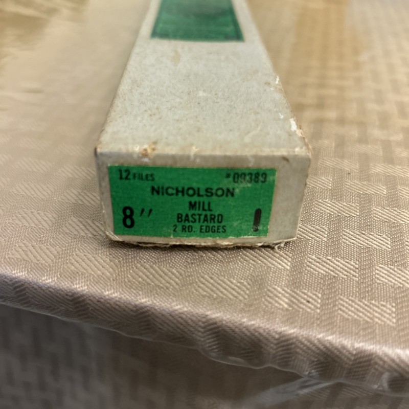 1-NICHOLSON 8” Mill Bastard