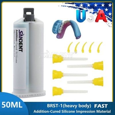 Dental Impression Material Heavy Body, Fast Set VPS PVS Molding Cartridge dk