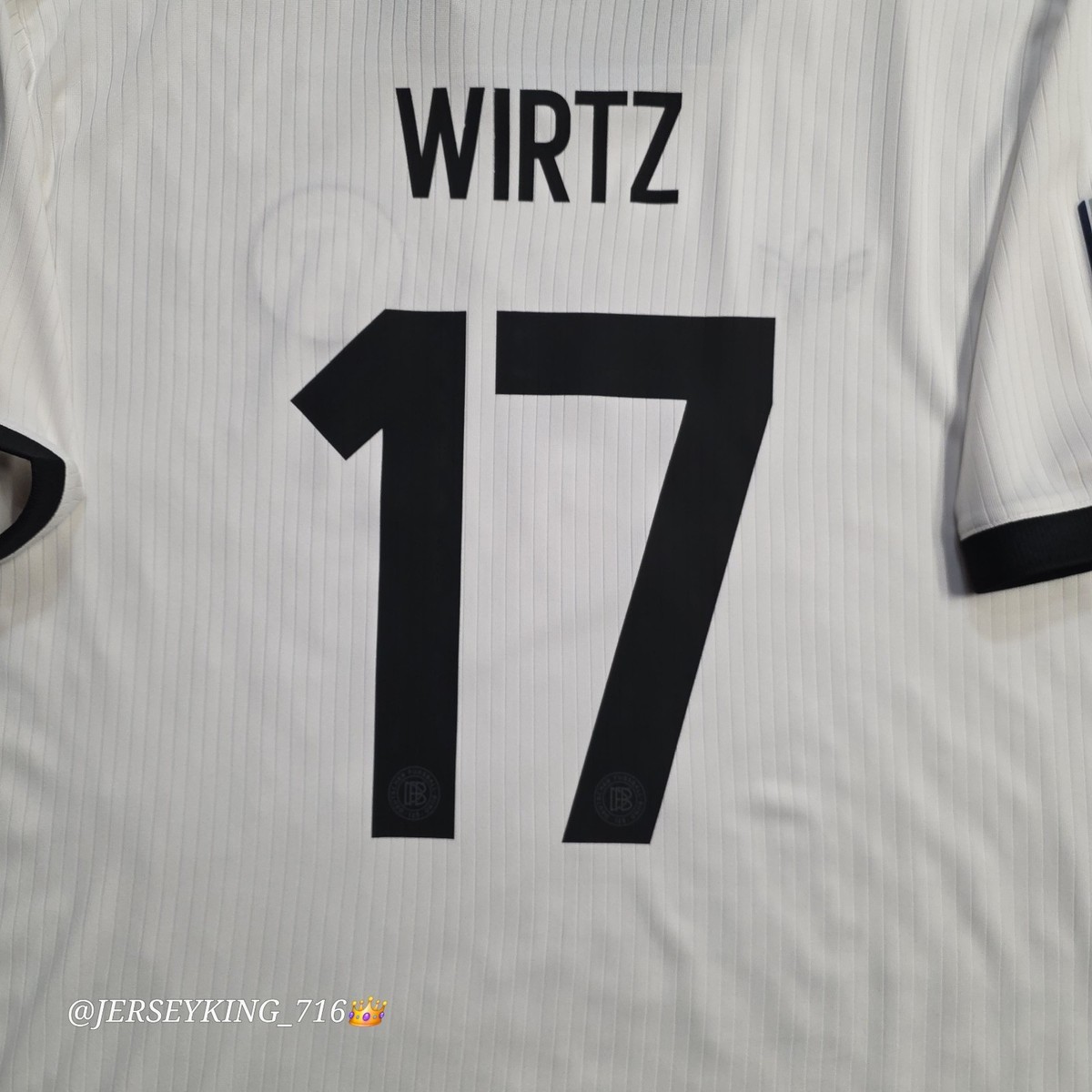 Adidas Germany National Team Florian Wirtz #17 2025 Nations League