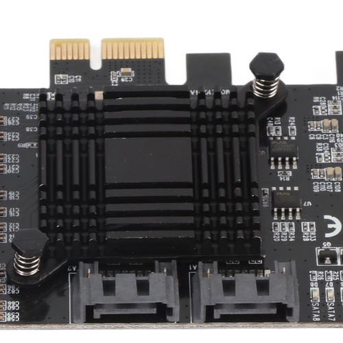 PCIE Expansion Card 8 Ports Stable Heat Dissipation Convenient Practical Com Hot - Bild 18 von 23