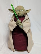 STAR WARS YODA 12  Lighted Christmas Tree Top...