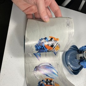 LEGO BIONICLE: Gahlok (8562) Canister Box & Instructions