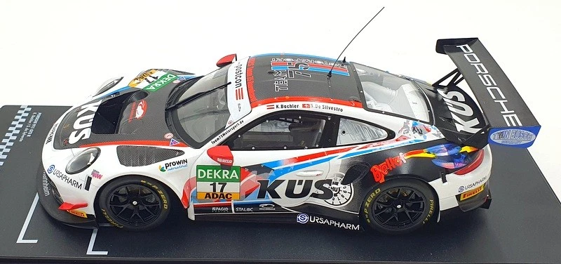 IXO 1/18 Scale Diecast LEGT18051 - Porsche 911 GT3 R ADAC GT 2020 #17 - Image 3 of 4