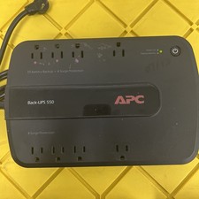 APC POWER Back-UPS BE550G 8 Outlets Battery Backup Surge Protector w/ Battery