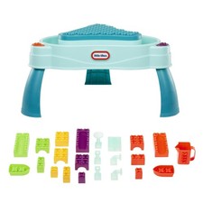 Little Tikes 664540 Build  Splash Water Table with 25 Piece Accessories