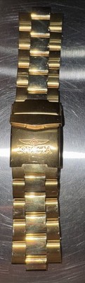 Authentic Invicta Gold Stainless Steel 1  Watch Band