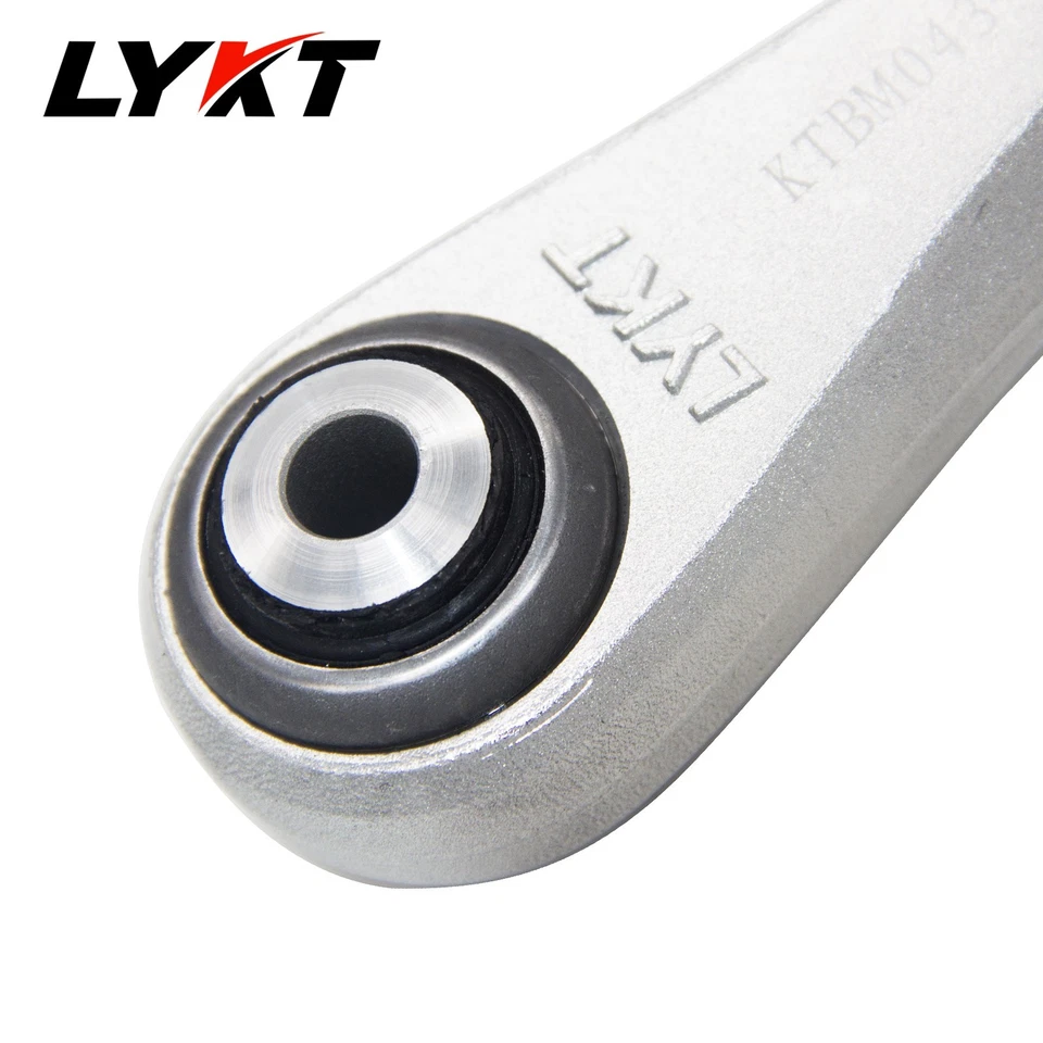 LYKT 2pcs Rear Adjustable Camber Arms for BMW335/330/328/325/135/128/M3/X1 13-15 Foto 4 de 4