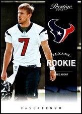 2012 Panini Prestige #241 Case Keenum - Rookie RC FREE SHIPPING!