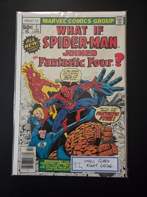 What if? #1 (1977) What If Spider-Man Joined The Fantastic Four, NM
