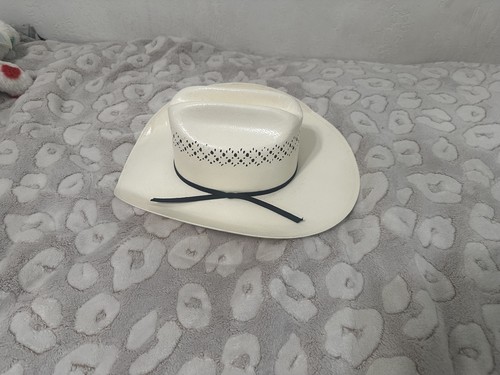 MHT WESTERNS MASTER HATTERS OF TEXAS 10 SHANTUNG STRAW COWBOY HAT PANAMA