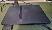 WORKING Sony PlayStation 2 HDMI SCPH-75003 PS2 Slim Console + New pad