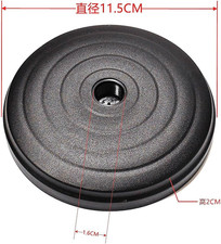 Desktop Microphone Stand Replacement Weighted Metal Adjustable Table Mic Stan...