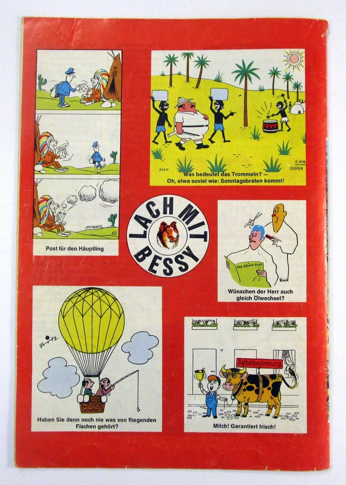 Bessy Comic Heft Nr.11 Teufelskerle am Mississ... Original Bastei Verlag 1965-85 - Bild 3 von 3