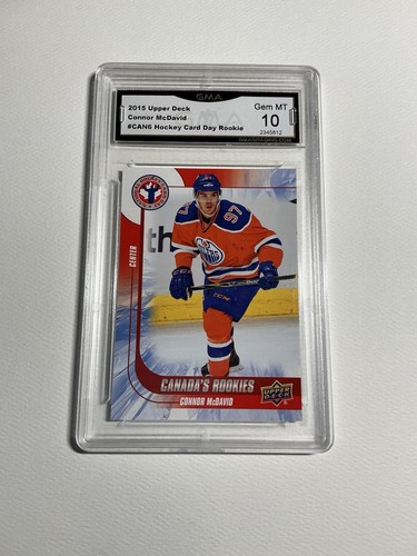 2015-16 National Hockey Card Day -  Canada's Rookies Connor McDavid GMA 10