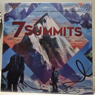 7 Summits Board Game 2-5 Players Ages 10+ Deep Water Games