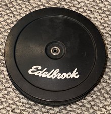 Edelbrock Pro-flo Black 10 Inch Round Air Cleaner Assembly 5-18 Carb 1203 Edelbrock Pro-flo Black 10 Inch Round Air Cleaner Assembly 5-18 Carb 1203
