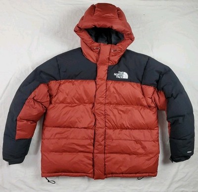 The North Face Men Himalayan 550  Down Parka Summit Red & Black Puffer Size XL
