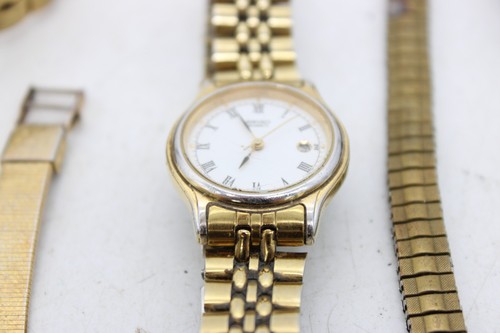 A x10 Vintage Ladies Seiko Quartz Wristwatches Inc. Gold Tone, Leather Etc - Picture 7 of 21