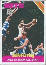 Julius Erving Cards and Memorabilia Guide 11