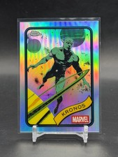 2025 Topps Chrome Marvel #25 KRONOS Refractor