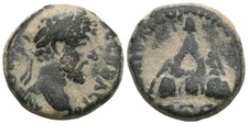 Roman Provincial Bronze Coin - Caesarea Cappadocia 163/4 AD - Marcus Aurelius