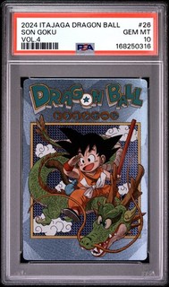 2024 ITAJAGA DRAGON BALL VOL.4 #26 SON GOKU PSA 10