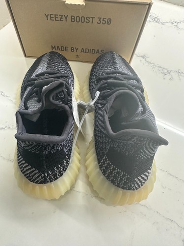 Adidas Yeezy Boost 350 V2 Carbon Non Reflective FZ5000 Size 4 ASRIEL - Picture 6 of 8