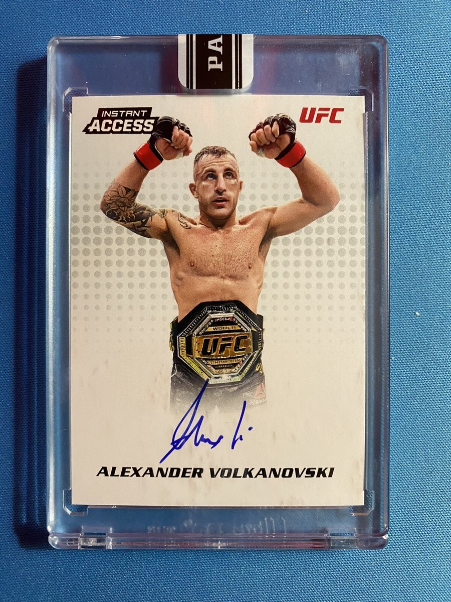 UFC　王者　アレクサンダー・ヴォルカノフスキー　ゴールドカード　psa10 2022 Prizm UFC Alexander Volkov /10 GOLD PRIZM HORIZONTAL