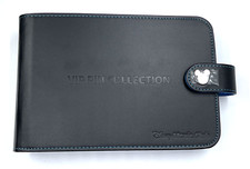 Disney Movie Club DMC VIP Pin Collection Black Binder with Mickey Mouse
