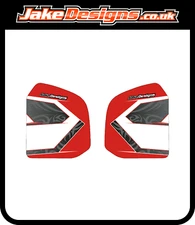 CUSTOM RED TANK STICKERS TO MATCH OUR FULL KART STICKER KIT - JakeDesigns
