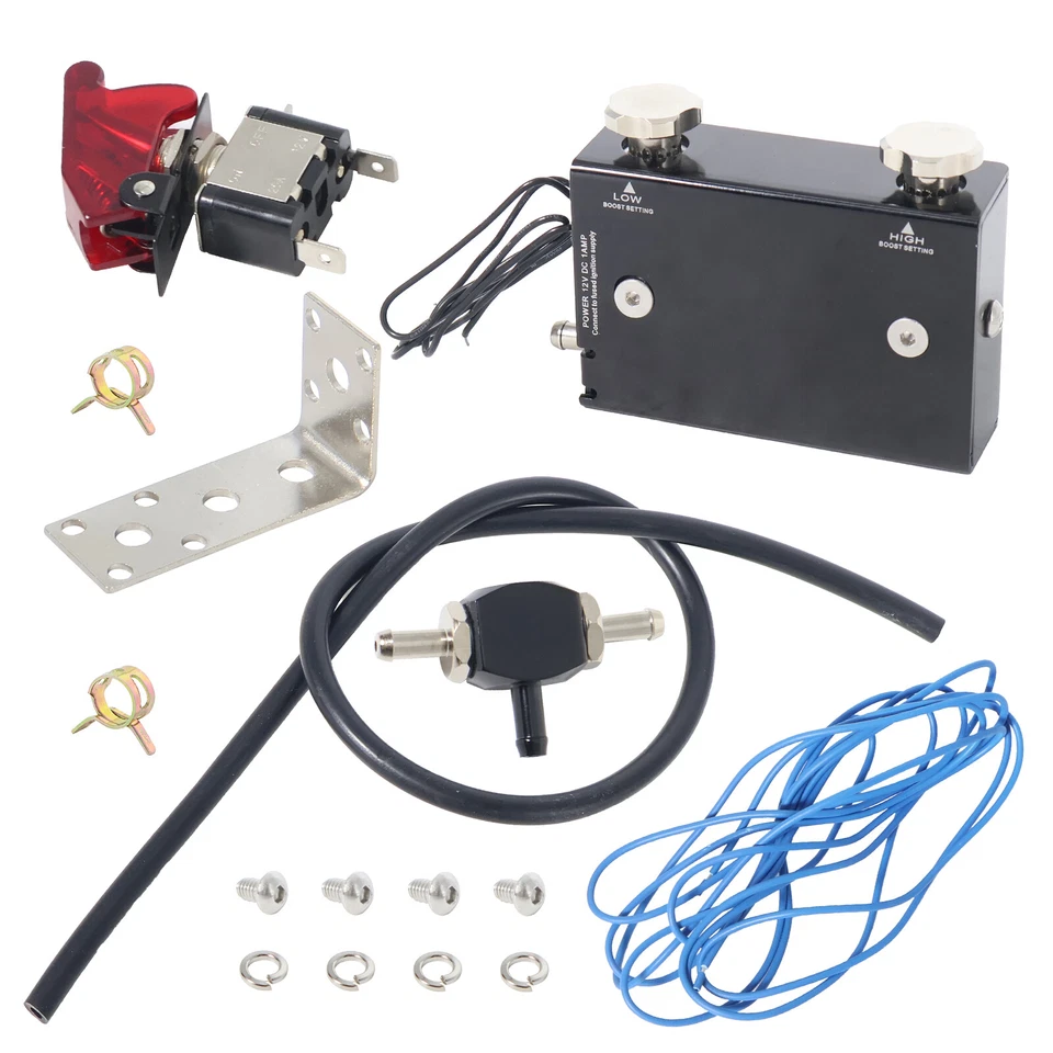 Dual Stage Electronic Turbo Boost Controller Kit Manual PSI Adjustment w/Switch - Изображение 4 из 4