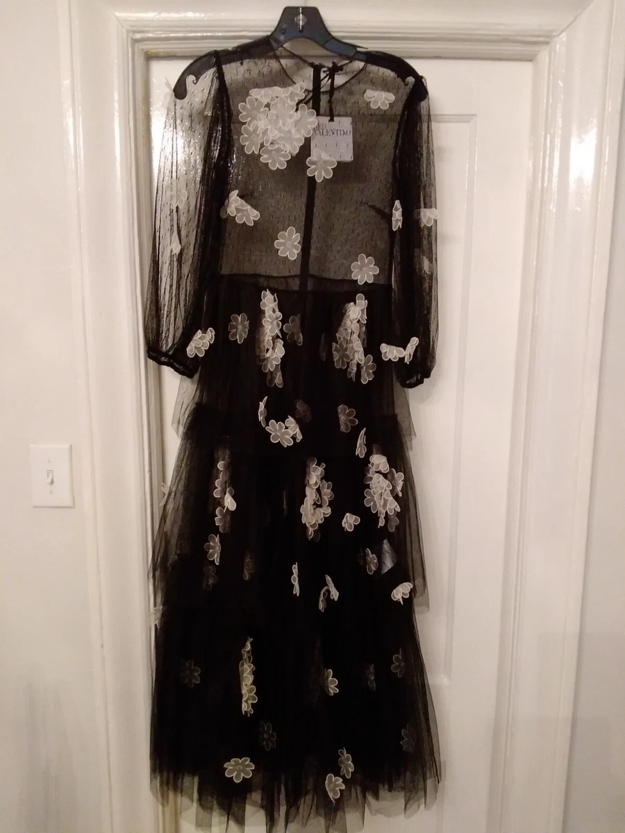 red valentino dress