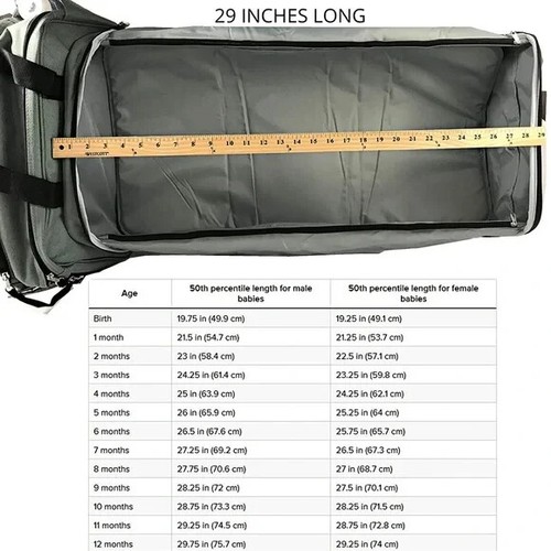 3-1 Portable Bassinet for Baby Diaper Bag/Changing Station All in 1 -Easy Travel - Picture 9 of 10