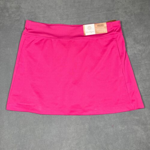Ben Hogan Womens Skort Size XL Pink Tummy Control Pockets Golf Pickleball NWT