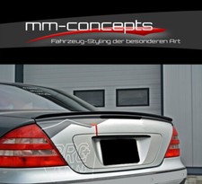 Cup Heckspoiler SCHWARZ für Mercedes CL C215 Spoiler Ansatz Verlängerung Aufsatz