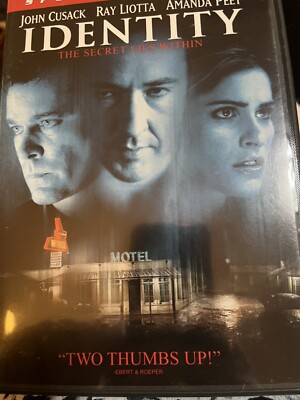 Identity (DVD, 2003,) Special Edition. Very Good
