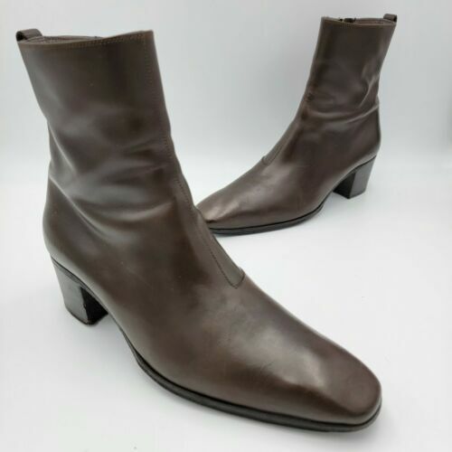 All Saints Boots Men’s Size 44 Brogue Leather Brown Black All Saints Boots Men main image 2