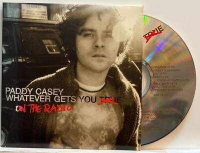 Paddy Casey Whatever Gets You On The Radio (CD EP Promo Card Sleeve) *Rare* *VG*